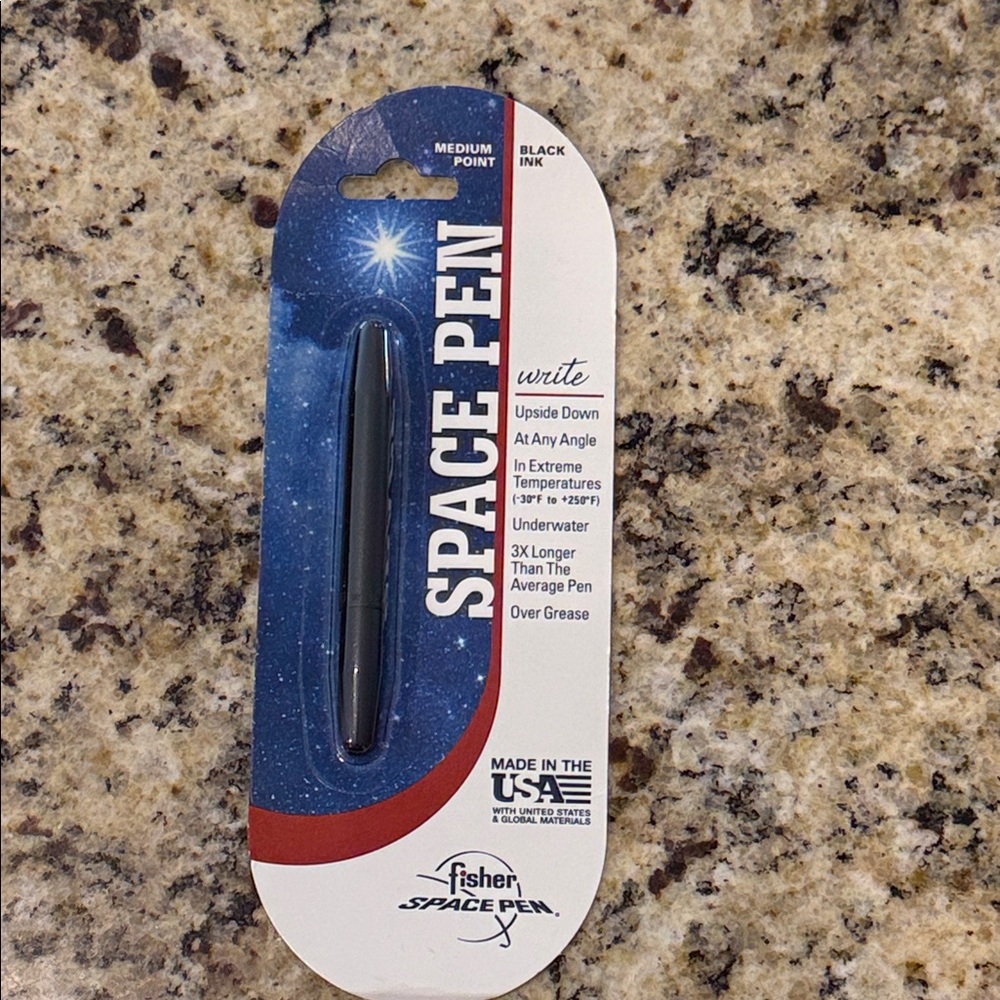 Fisher Space Pen from Kennedy Space Center … new in packaging!